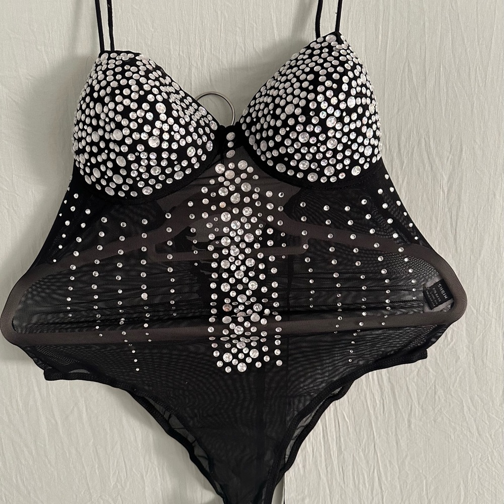 Black Mesh Bralette